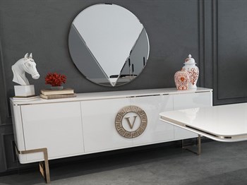 Versace B.Gold  Yemek Odası - Mazello Mobilya'da